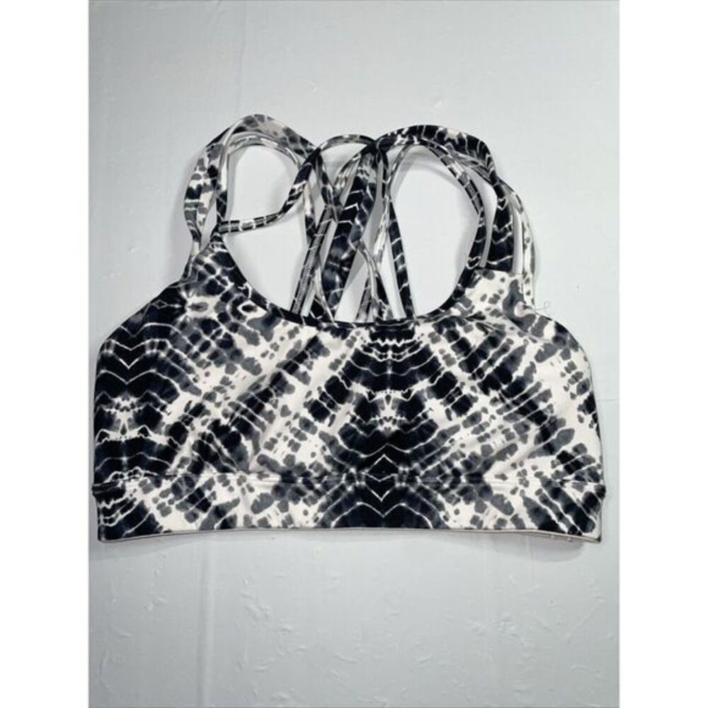 Victoria Sport Black & White Tie Dye Women's Sports Bra M